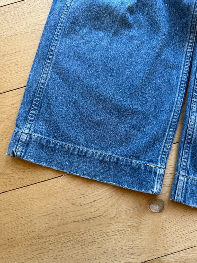 24SS アッパーハイツ THE COLIN ダメージ加工　デニム