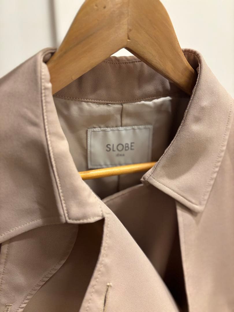 スローブイエナslobe iena ウォッシャブルトレンチコート　ベージュ38