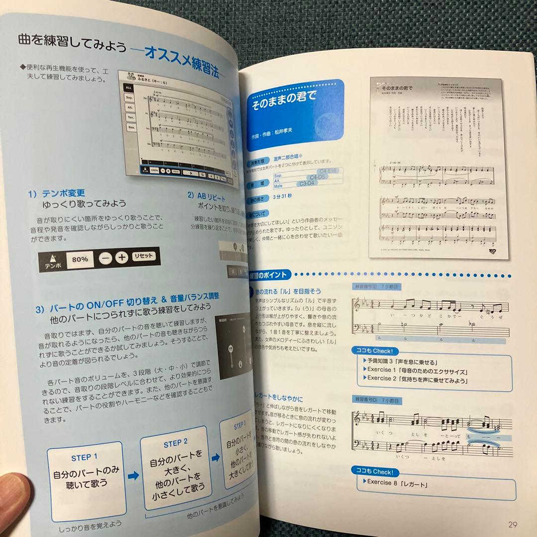 ヤマハ デジタル音楽教材 合唱練習 vol.5