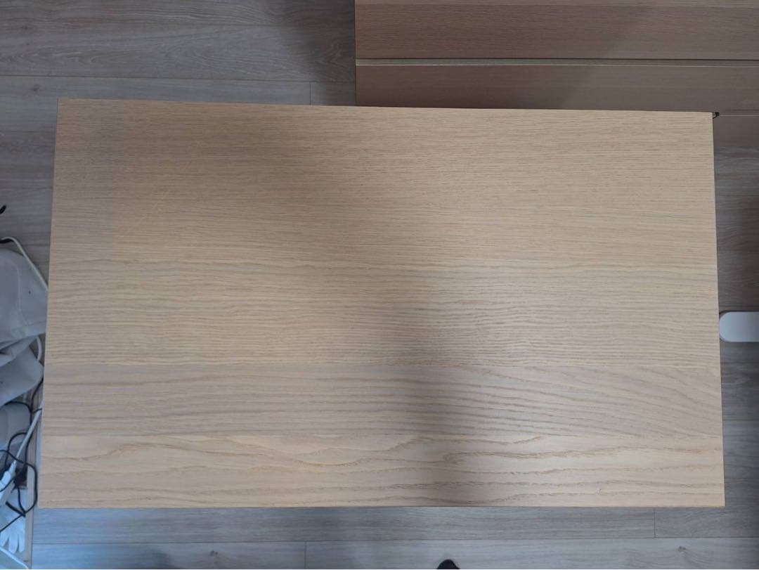 IKEA MALM 3段チェスト　ホワイトステインオーク　1/3