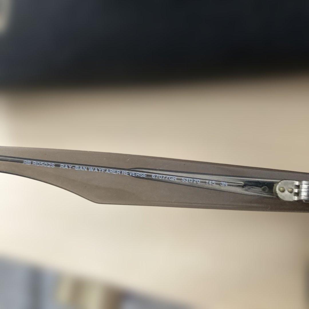 Ray-Ban RB R0502s サングラス ブラック 付き WAYFARER