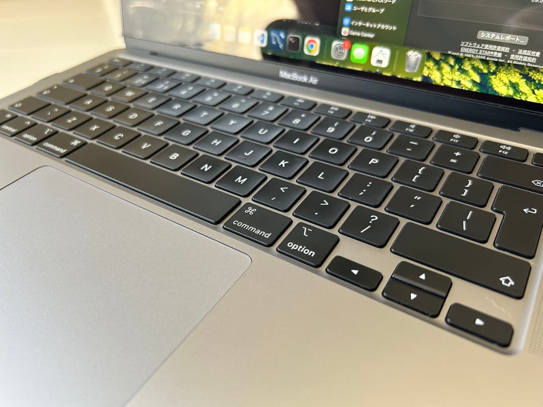 MacBook Air 2020 M1 8GB 256GB スペースグレー