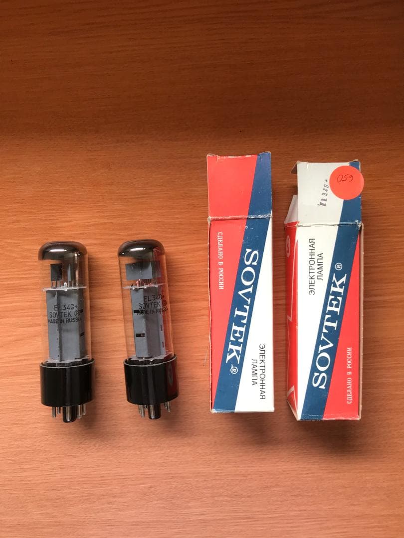 SOVTEK EL34 G+ 真空管 2本セット