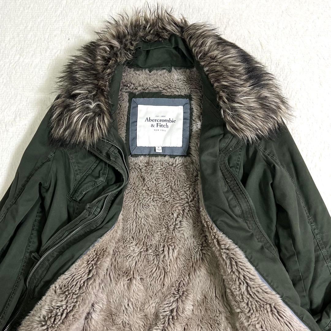 『美品』Abercrombie & Fitch モッズコート　裏ボア サイズM