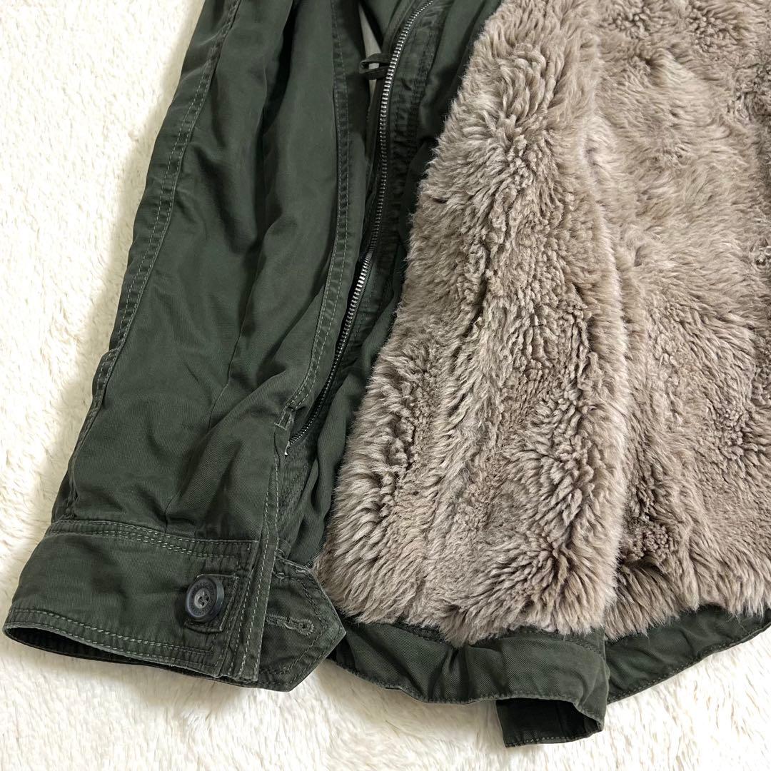 『美品』Abercrombie & Fitch モッズコート　裏ボア サイズM