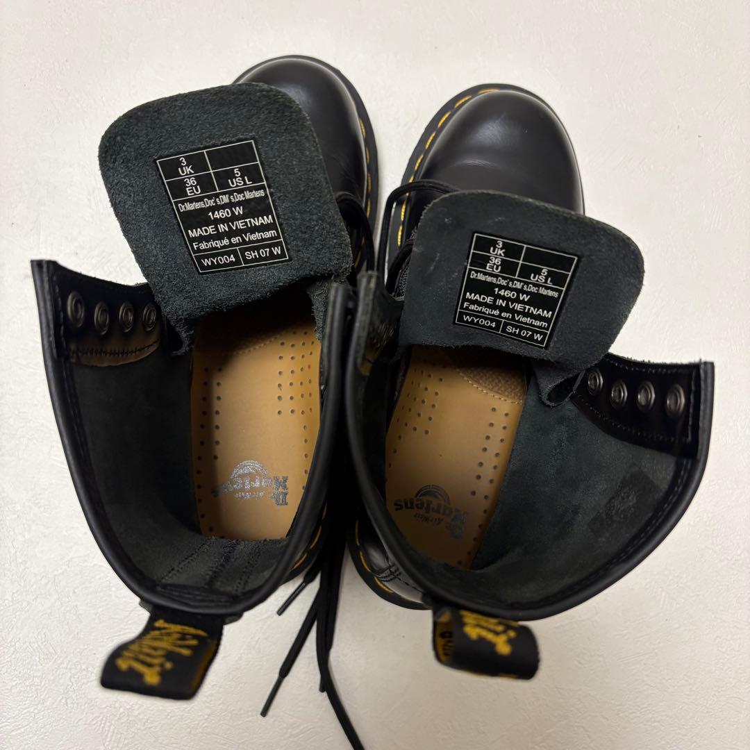 Dr.Martens 1460 8ホールブーツ イエローステッチ UK3