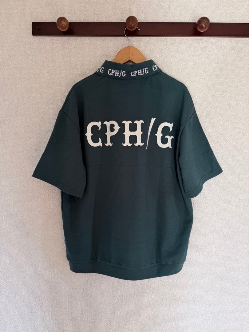 メンズウェア CPH/GOLF CLASSIC COTTON RIB POLO SHIRT L