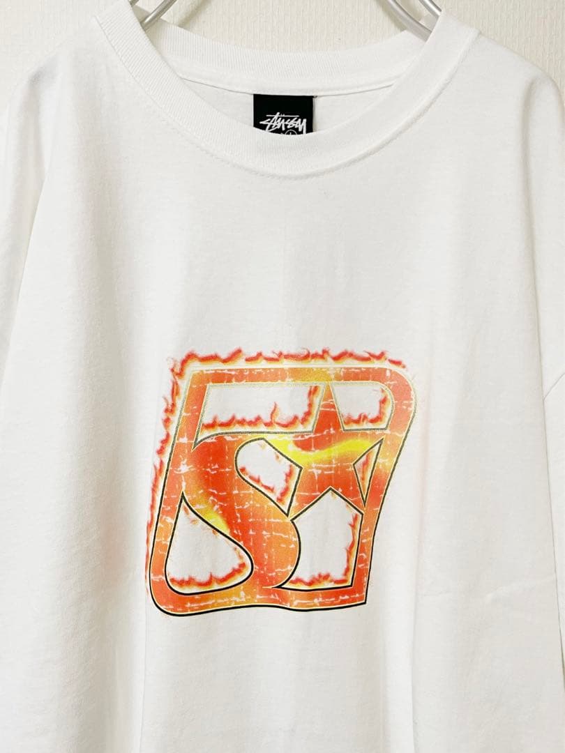未使用品 Stussy 25SS BLAZE TEE Tシャツ　L
