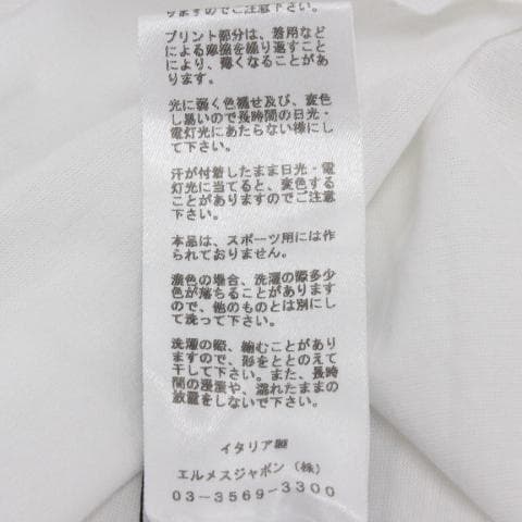◇HERMES ホースビット 刺繍Tシャツ メンズ S