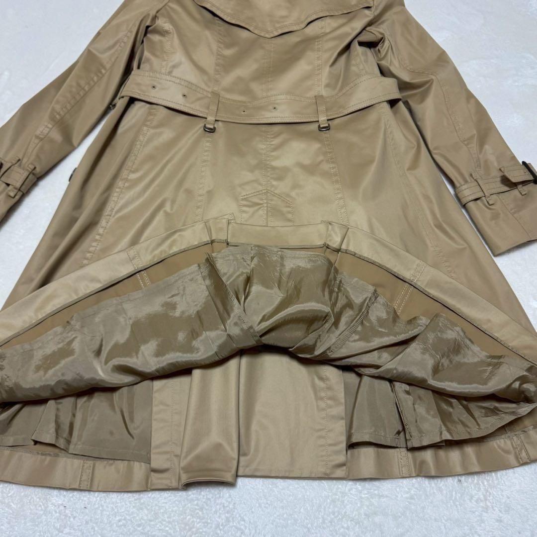 極美品✨ EPOCA トレンチコート ファー ダウンライナー レオパード 40