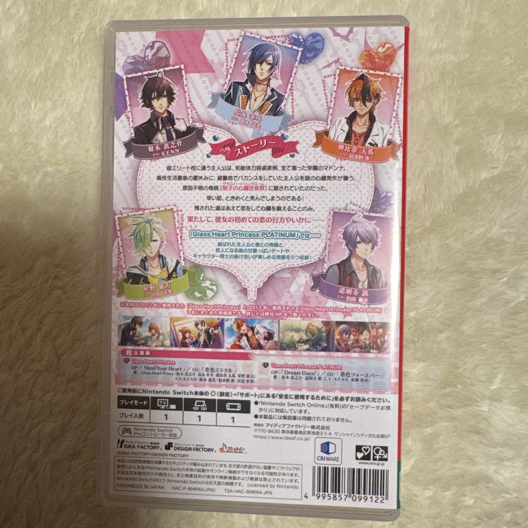 Nintendo Switch Glass Heart Princess (Nintendo Switch)