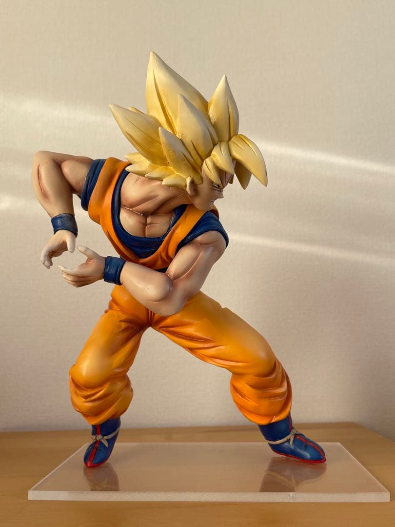 ドラゴンボール　① 一品物　超サイヤ人 孫悟空　スーパーサイヤ人　創作品 完成品