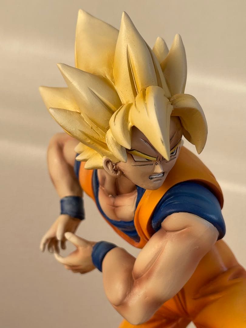 ドラゴンボール　① 一品物　超サイヤ人 孫悟空　スーパーサイヤ人　創作品 完成品