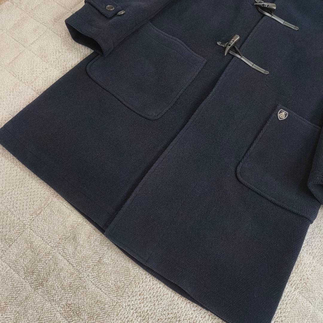 【未使用級】Orcival ネイビー ダッフルコート パイル地 大きいサイズ4