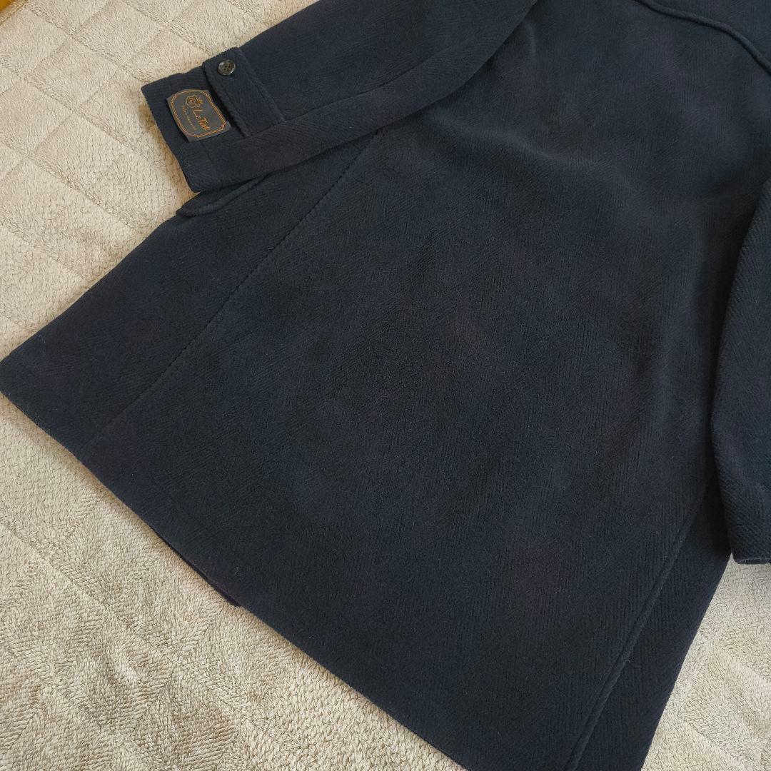 【未使用級】Orcival ネイビー ダッフルコート パイル地 大きいサイズ4