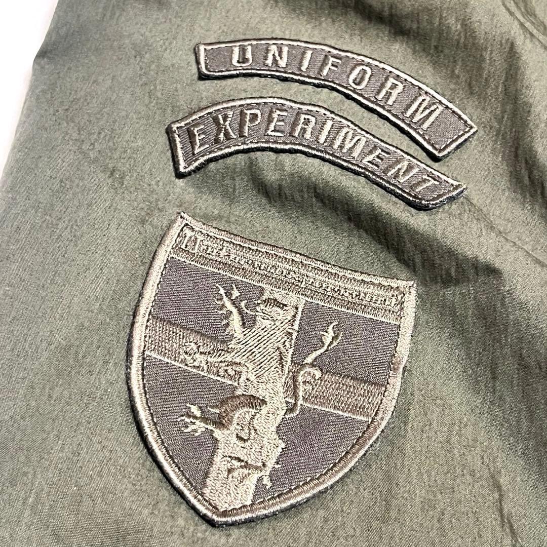【美品】uniform experiment ペイント ミリタリー モッズコート