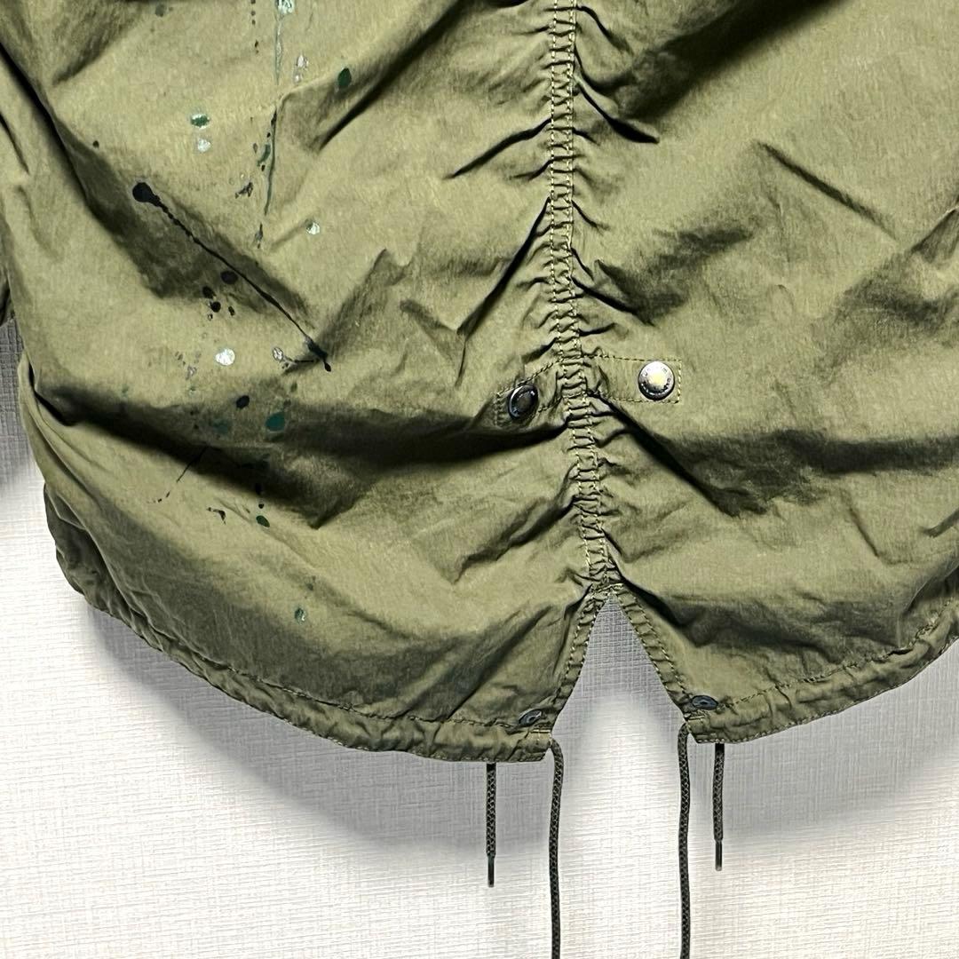 【美品】uniform experiment ペイント ミリタリー モッズコート