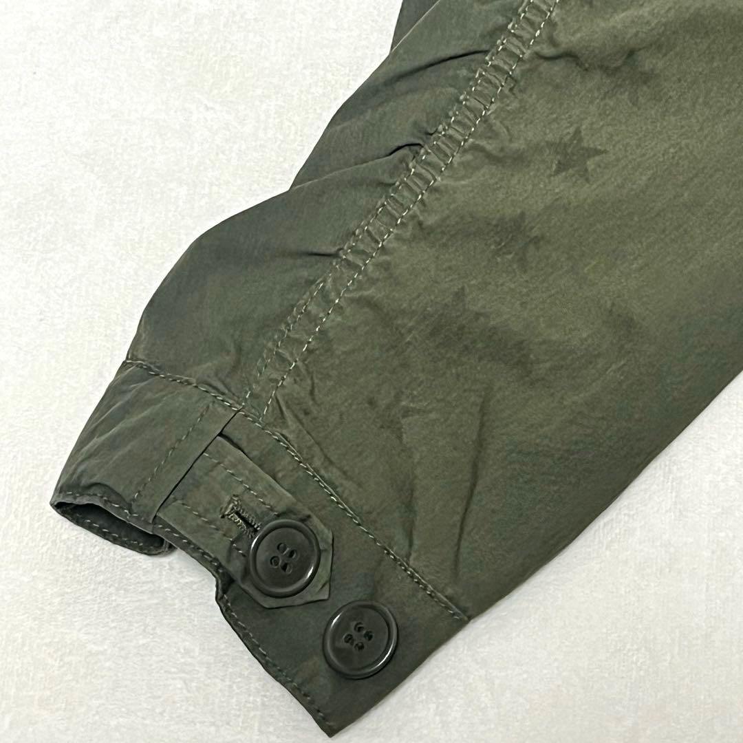 【美品】uniform experiment ペイント ミリタリー モッズコート
