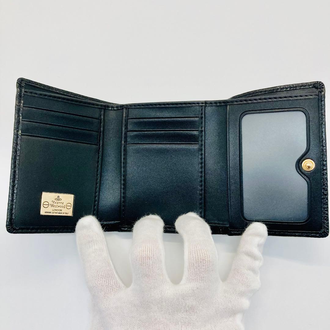 Vivienne Westwood 三つ折り財布ブラック(新品・未使用)