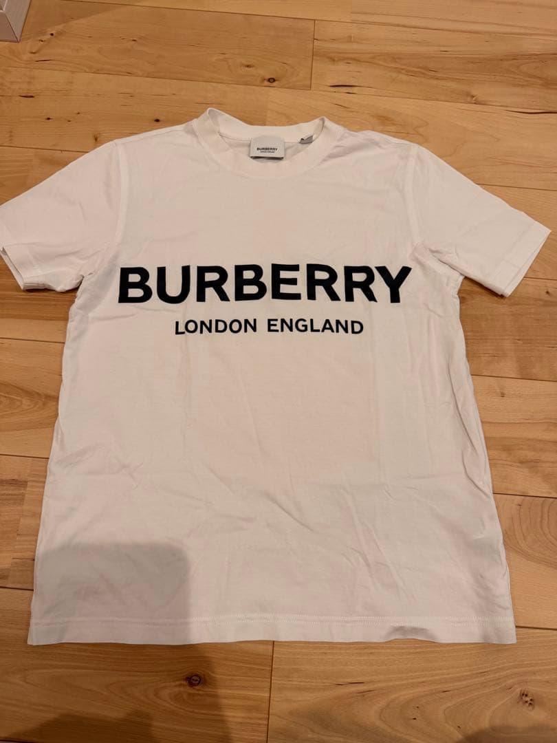 BURBERRY ロゴプリント Tシャツ 半袖 ホワイト