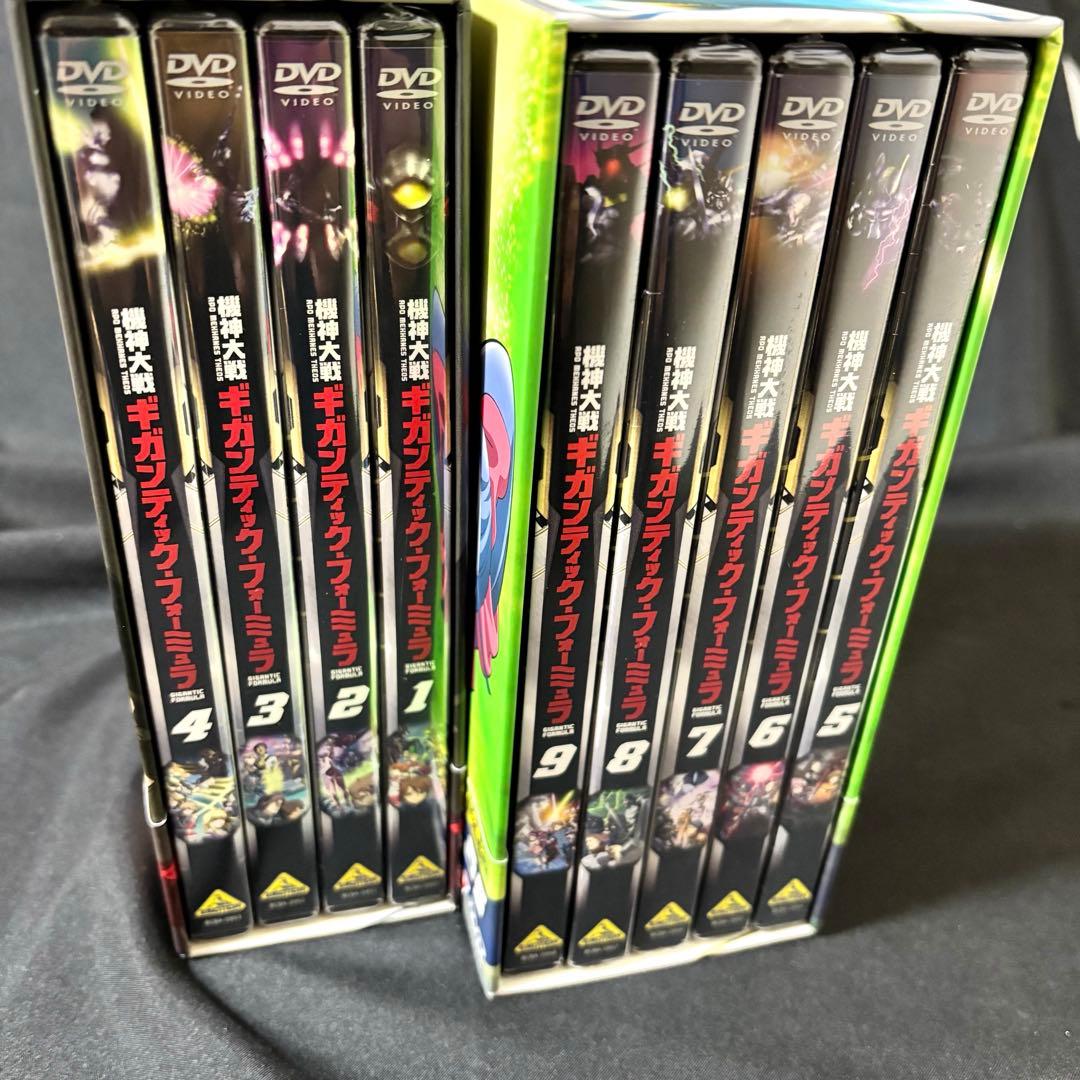 機神大戦ギガンティック・フォーミュラ 1〜9 DVD 収納BOX