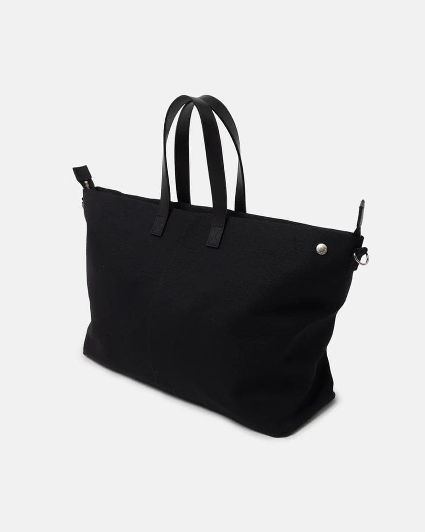 バッグ simply complecated JUTE CANVAS TOTE BAG