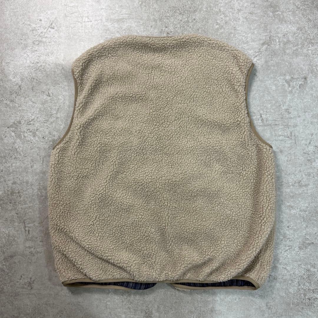 美品■GOHEMP ゴーヘンプ【L】ボアフリースベスト アウトドア 麻
