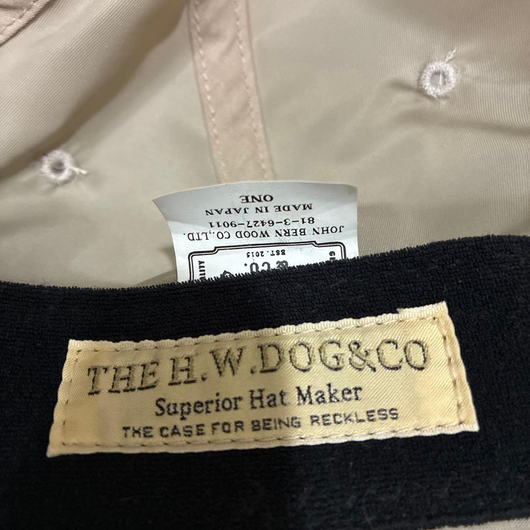 THE H.W. DOG & CO. キャップ