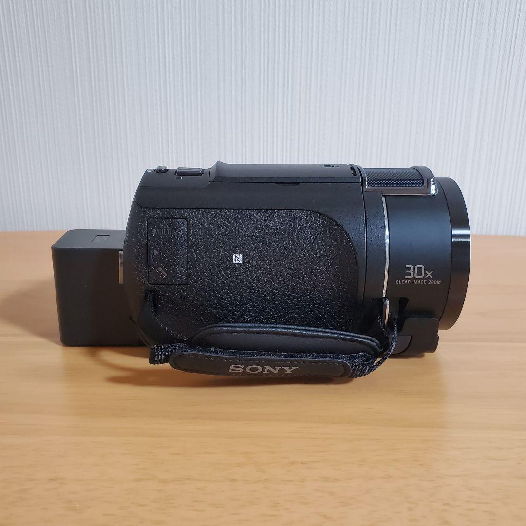 SONY FDR-AX45 4K ビデオカメラ Handycam レンズ セット