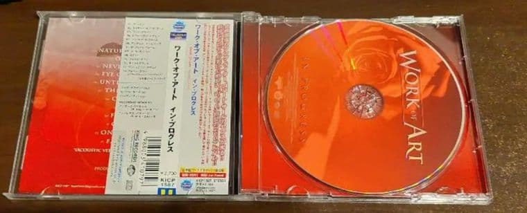 [廃盤•レア•美品] WORK OF ART / IN PROGRESS