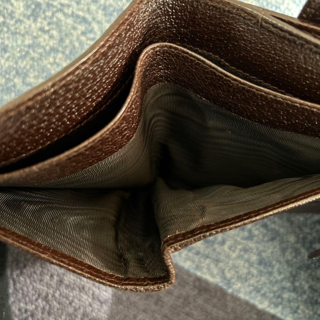 GUCCIグッチ GGキャンバス二つ折り財布