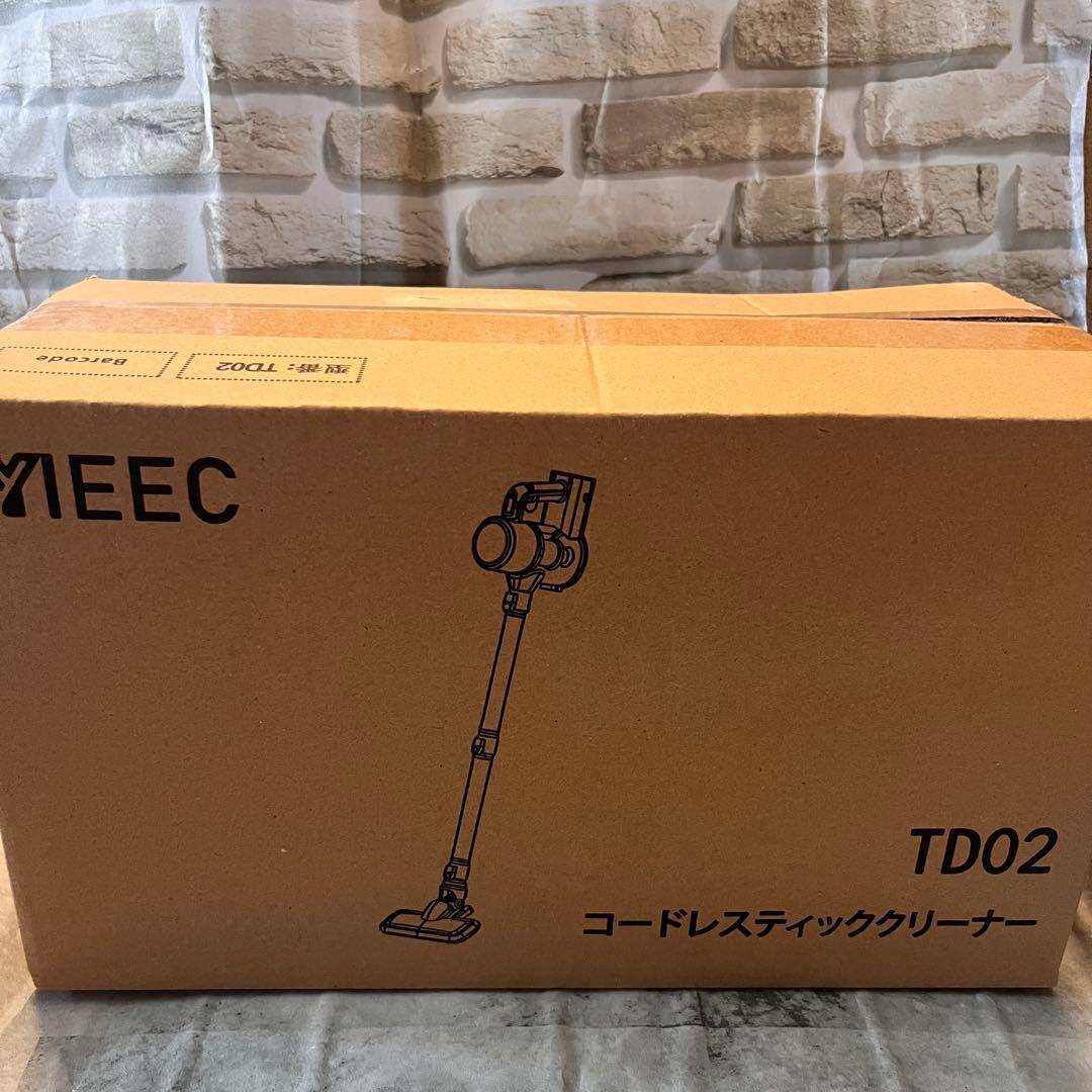 新品 IEEC コードレス掃除機 スティッククリーナー 50分稼働 軽量 一点