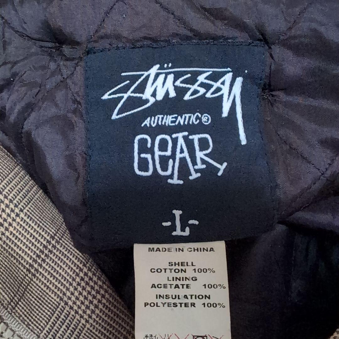 STUSSY 00s old チェック コート ステューシー ジャケット