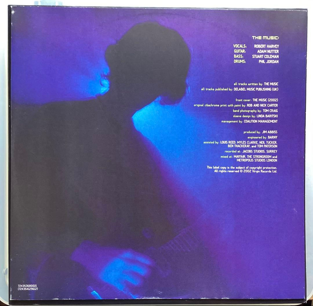 THE MUSIC 2LP 2002 PRINTED IN THE EU 良好