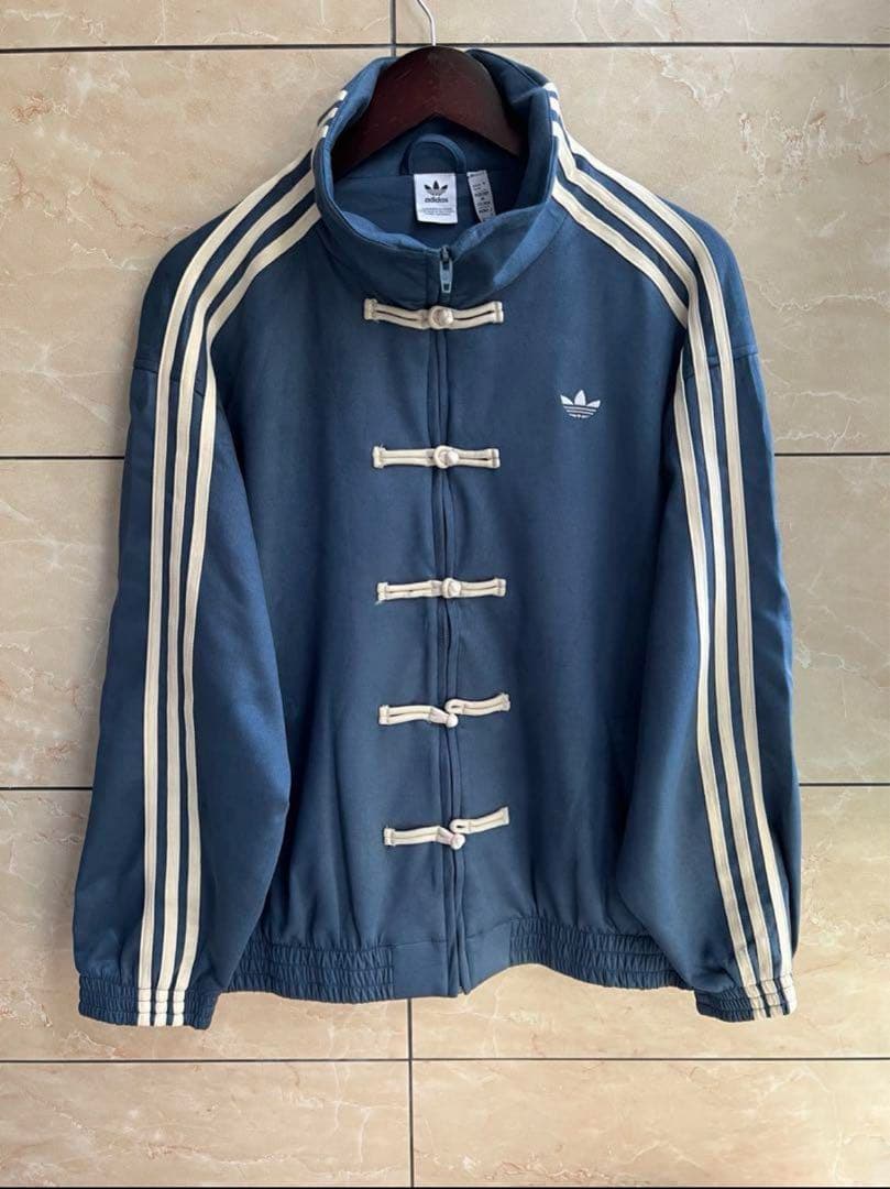 adidasアディダス 中国限定 蛇年トラックジャケット ネイビー Lサイズ