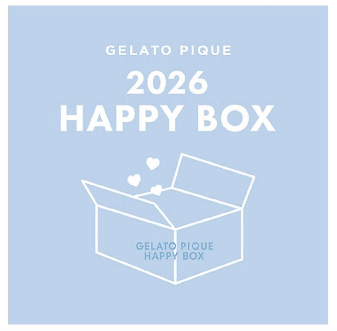 新品未開封【福袋】GELATO PIQUE HAPPY BOX 2026<A>