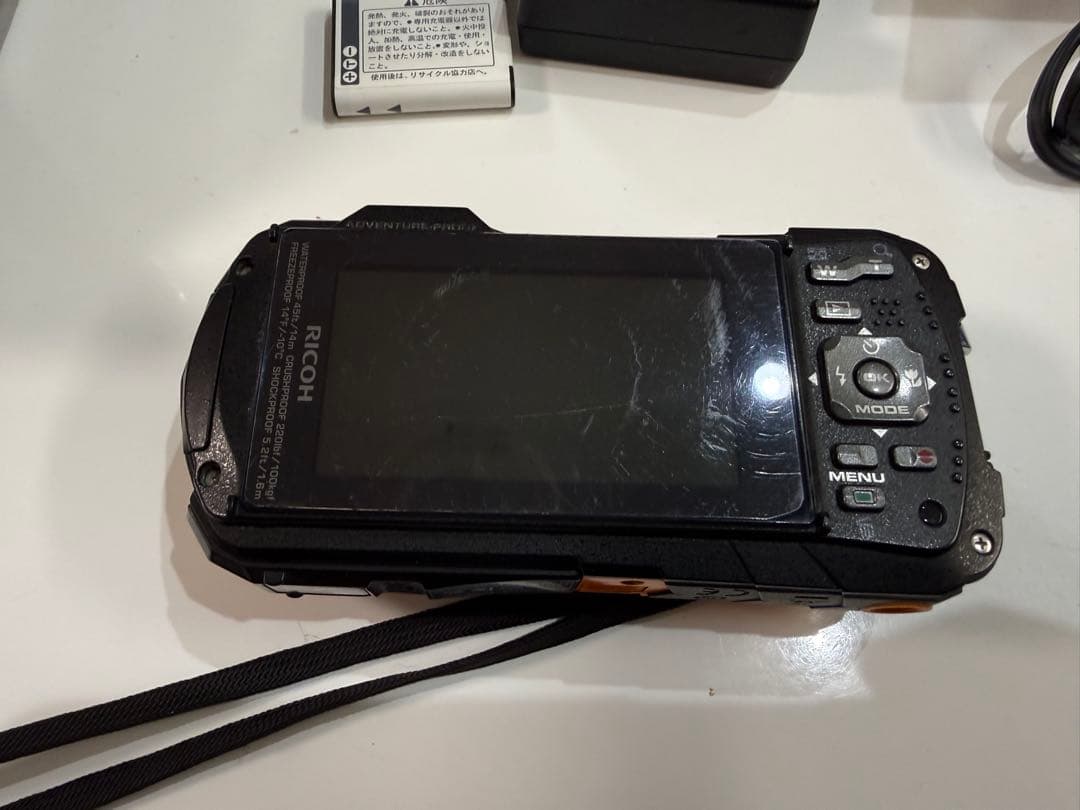 リコー RICOH　WG-50 防水デジタルカメラ ＋バッテリー＋充電器