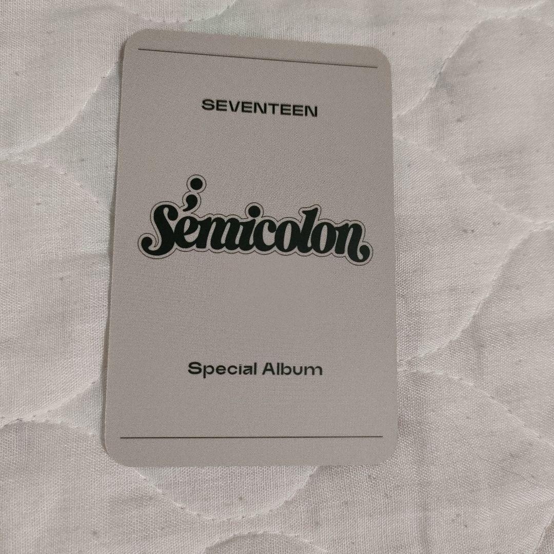 SEVENTEEN semicolon トレカ THE 8