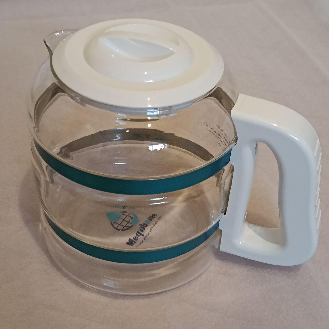 メガホーム社　蒸留水器　4リットル　ガラスポット付き