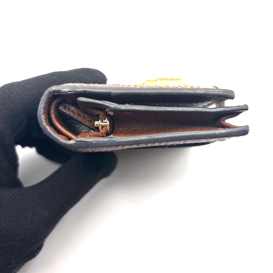 付属品 グッチ 折り財布 ジャッキー デニム GG ゴールド金具 ファスナー
