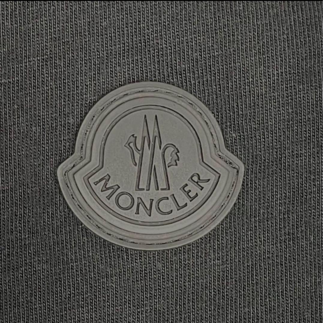美品 MONCLER モンクレール MAGLIA Tシャツ ラバーワッペン