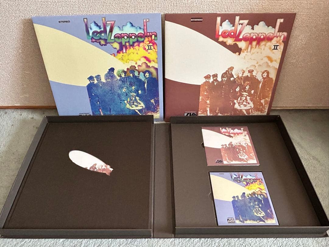 Led Zeppelin-ll 輸入盤スーパーデラックスボックス2CD+2LP