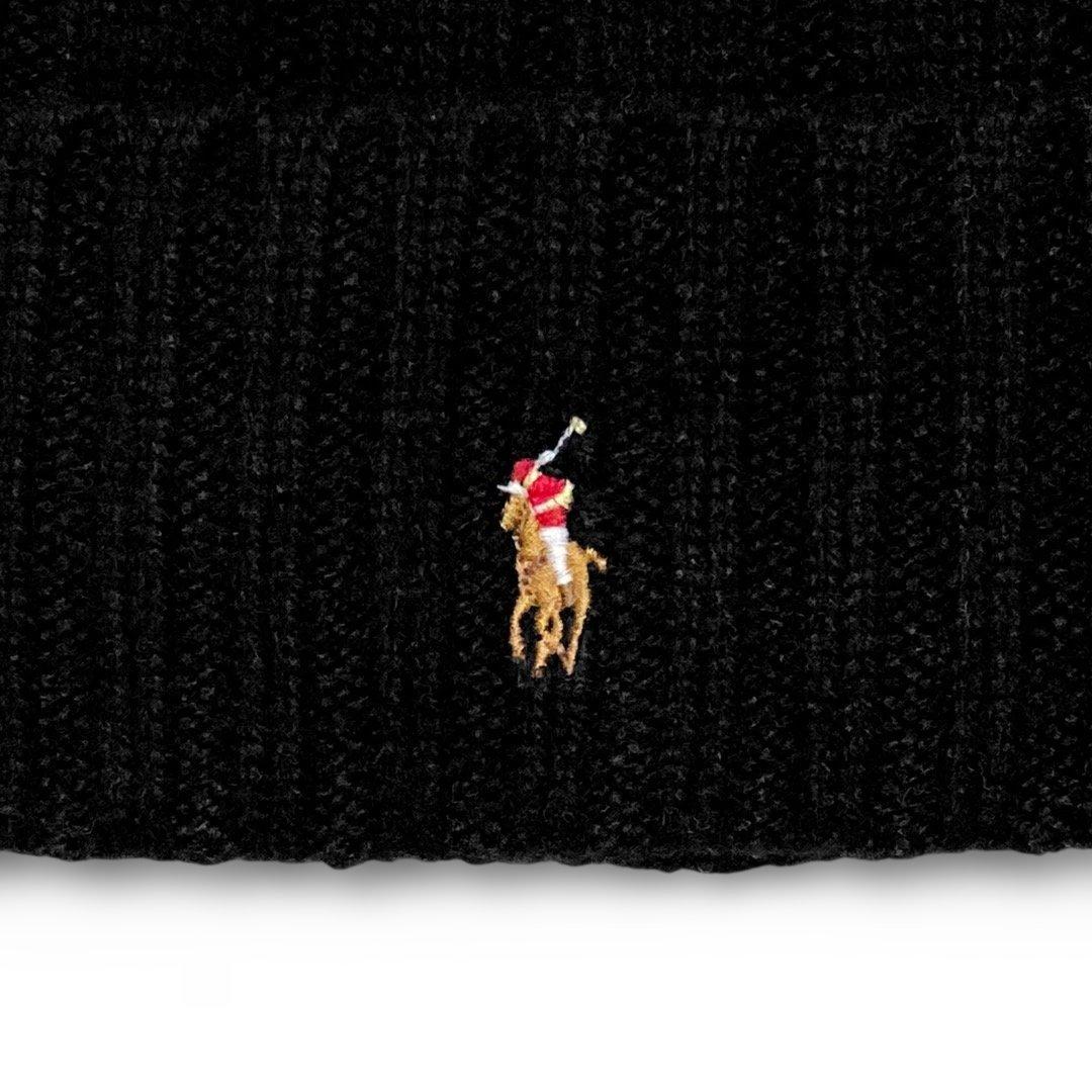 ポロラルフローレン ワンポイントポニー刺繍ビーニー ニット帽 po490