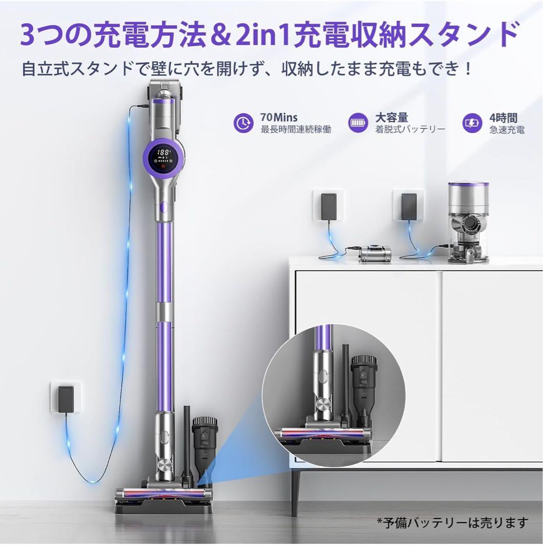 2026衝撃的デビュー！真90Kpa超強力吸引！業界初 AIホコリ自動検知！