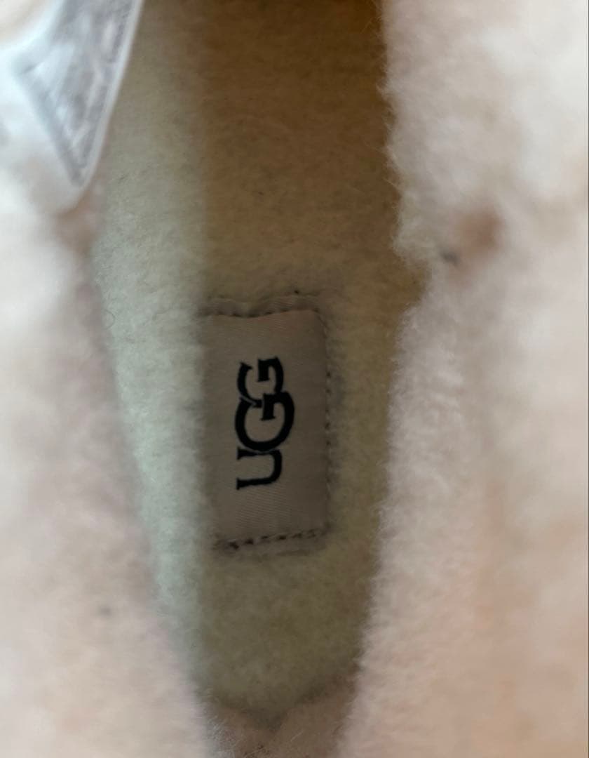 【美品】UGG CLASSIC CLEAR MINI アイボリー