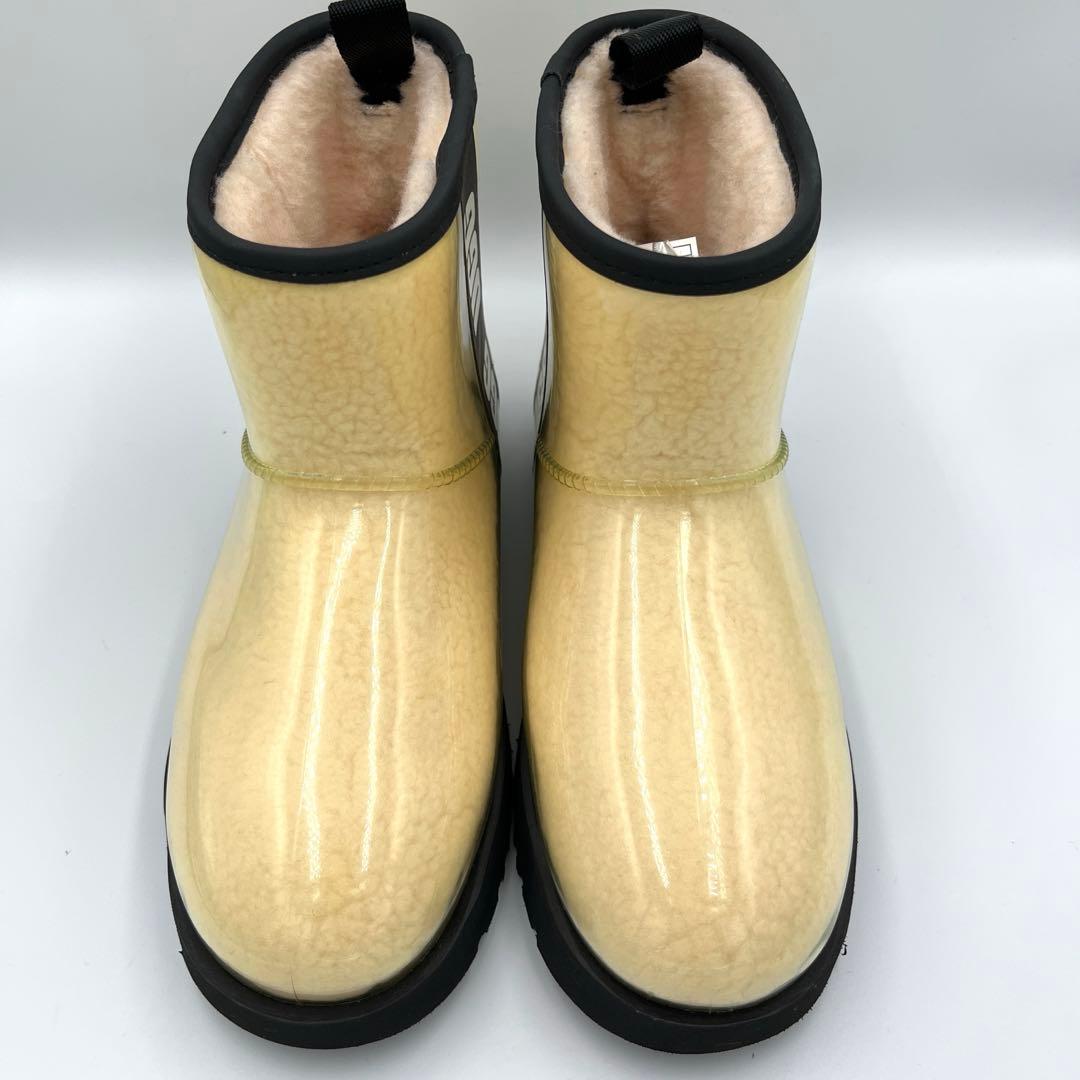【美品】UGG CLASSIC CLEAR MINI アイボリー