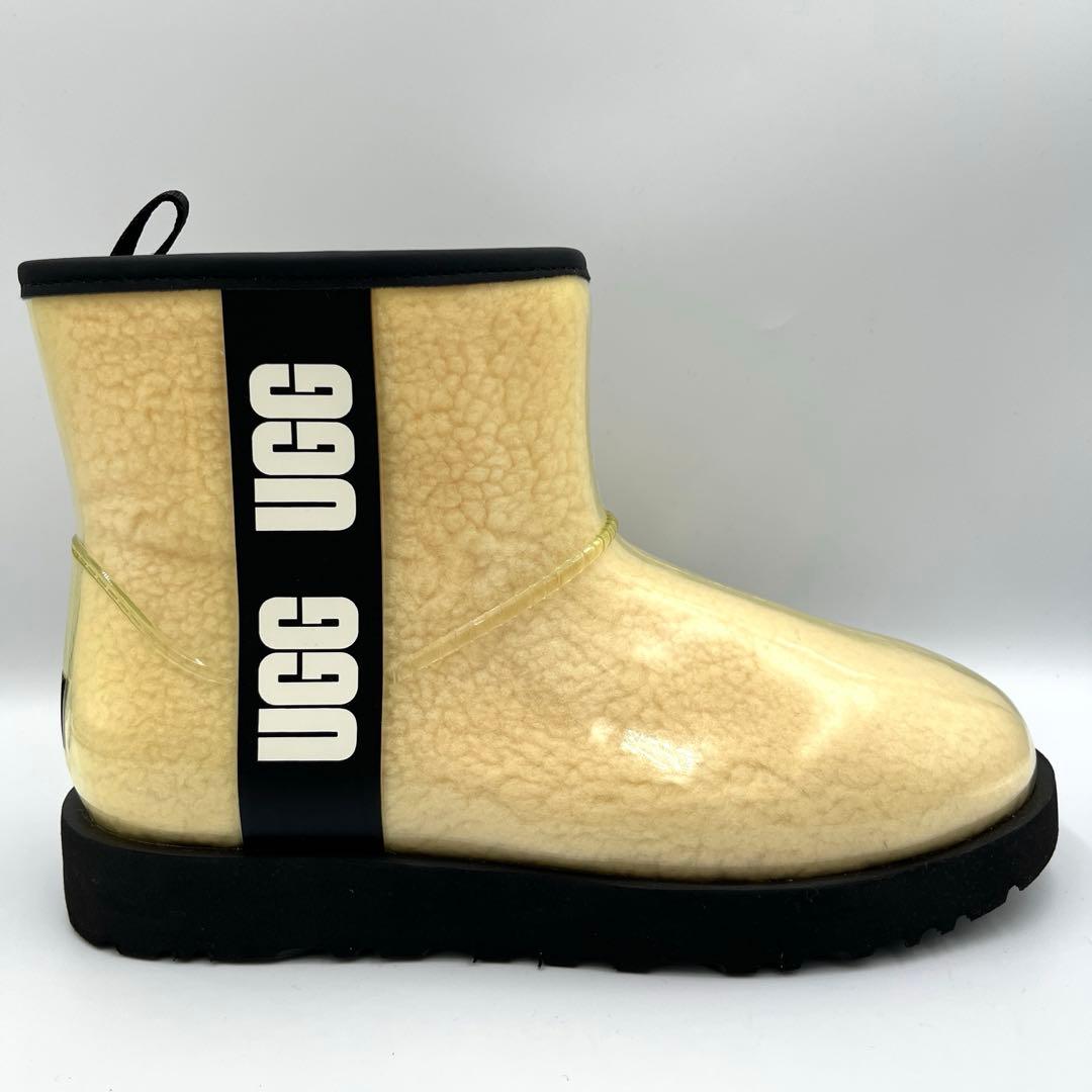 【美品】UGG CLASSIC CLEAR MINI アイボリー