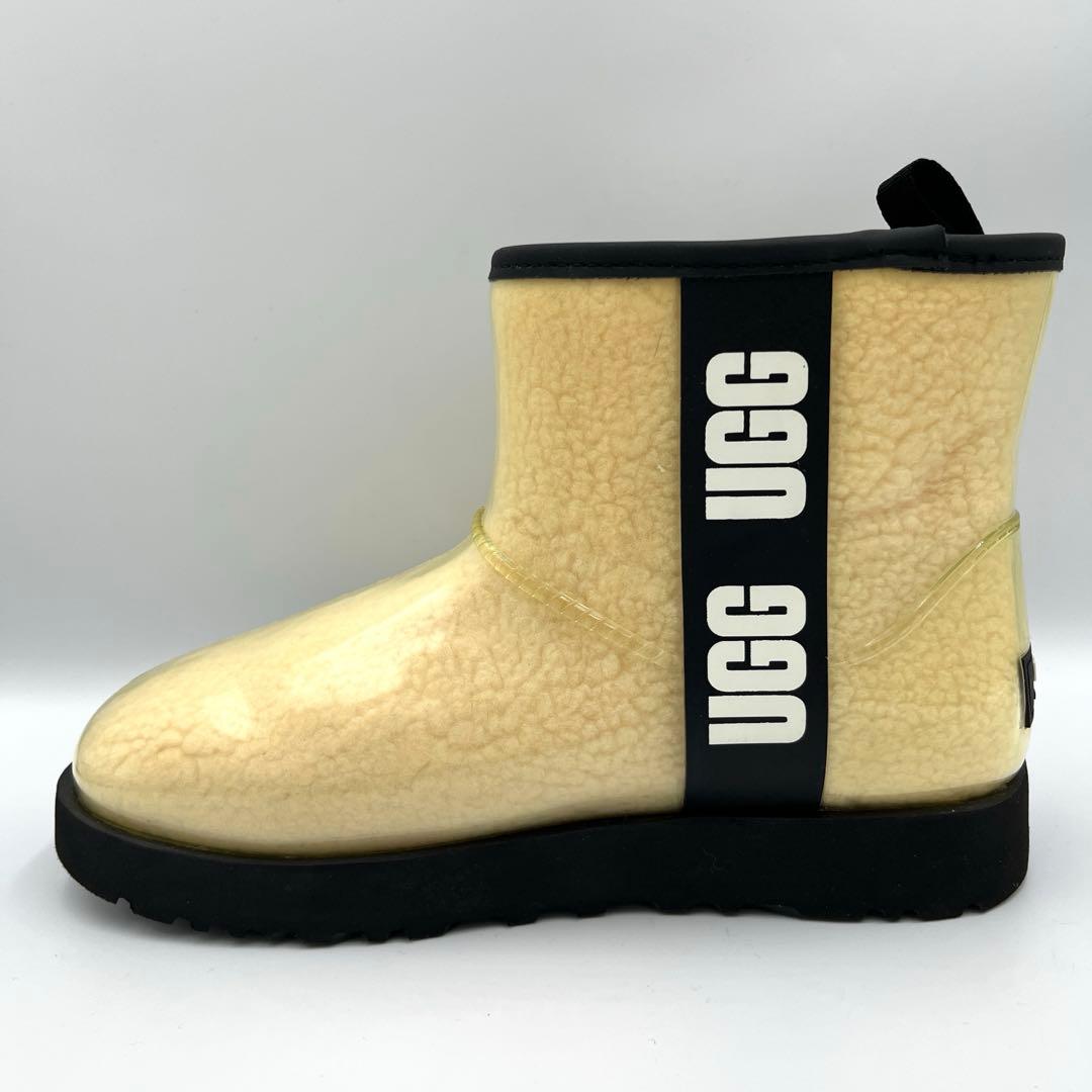 【美品】UGG CLASSIC CLEAR MINI アイボリー