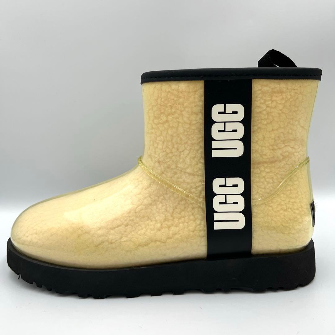 【美品】UGG CLASSIC CLEAR MINI アイボリー