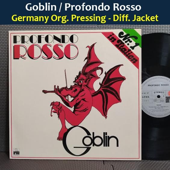 ★Goblin / Profondo Rosso★ゴブリン◇サスペリア２◇独盤